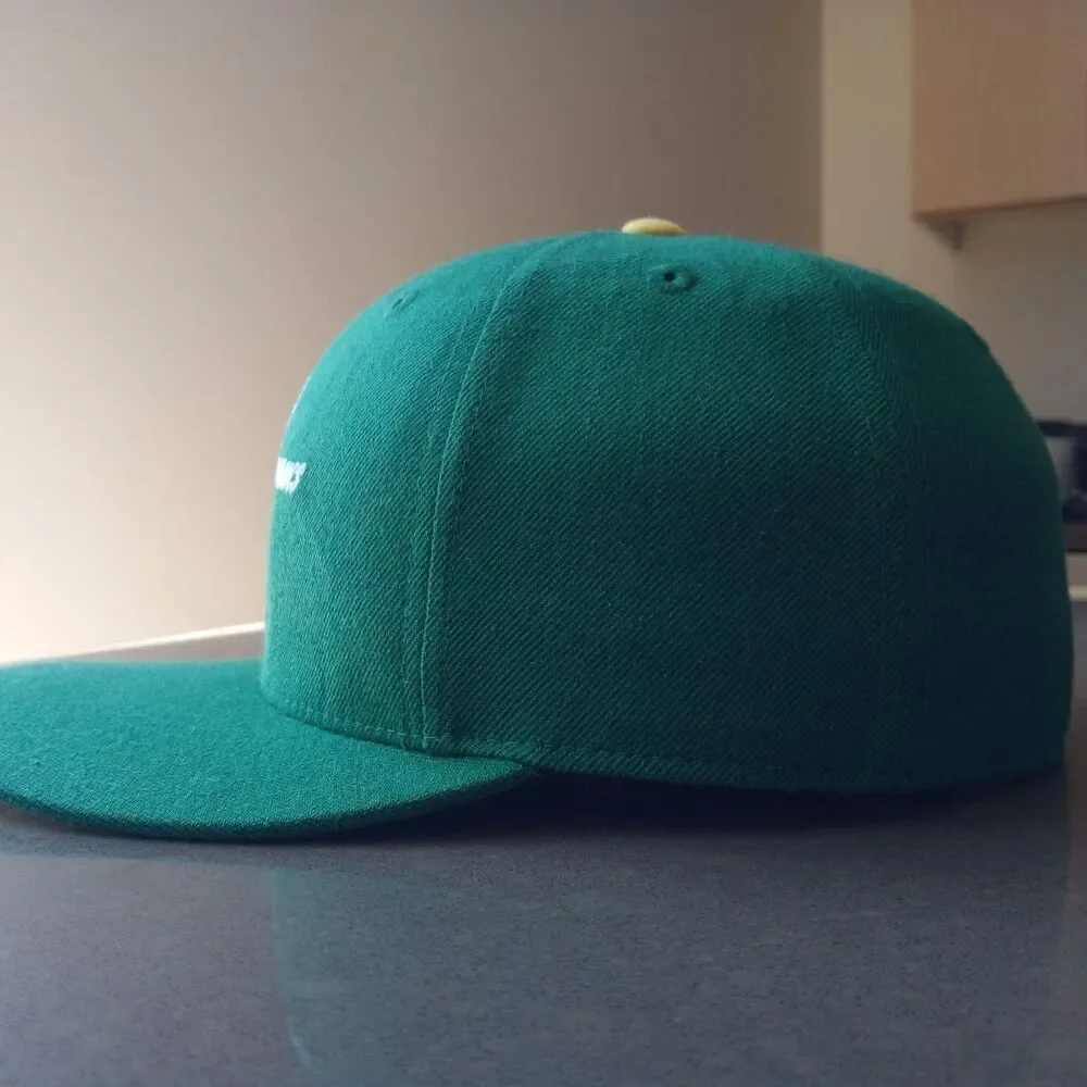 Seattle Supersonics Green Original Logo Mitchell & Ness 7 1/4 Cap Hat